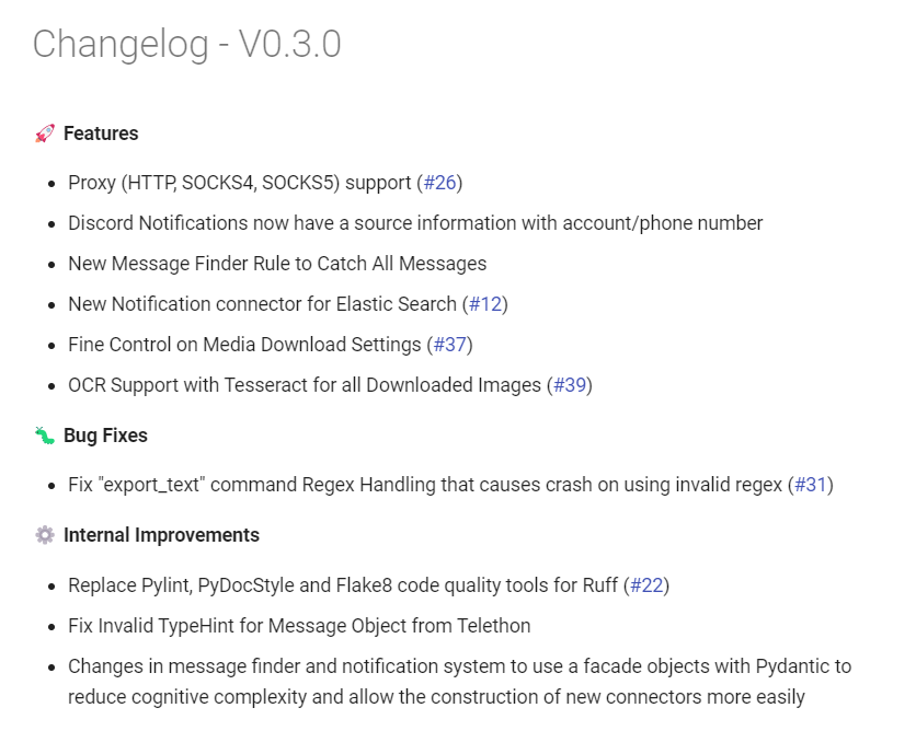 Th3_0Bservator's tweet photo. Telegram Explorer incoming improvements on next weeks, and a little more. Follow at https://t.co/xuRJfc3FqO

#callforfeatures #telegramexplorer #tex #telegram_explorer #osint https://t.co/9B92uK2BR4