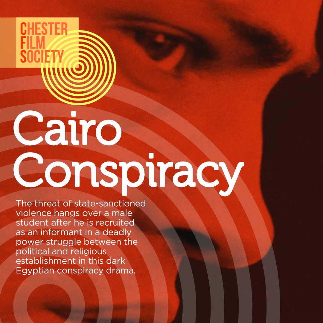 This Thursday sees our next film in the 2023/2024 season. All the familiar tropes of a conspiracy thriller yet presented in an intriguingly unfamiliar cultural context. Join us for Cairo Conspiracy in the Garret <a href="/StoryhouseLive/">Storyhouse</a> on the 26th October at 7.30
