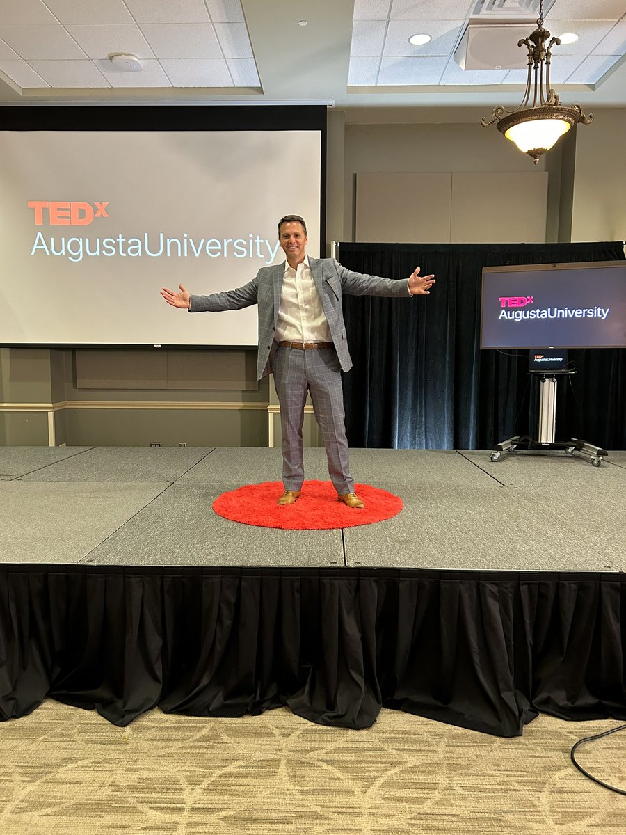SThomasWallace's tweet photo. It was an honor to be selected and present at TEDx Augusta today. The video will be available in the coming weeks. #PersonalGrowthJourney! https://t.co/NZNPRjBV2U
