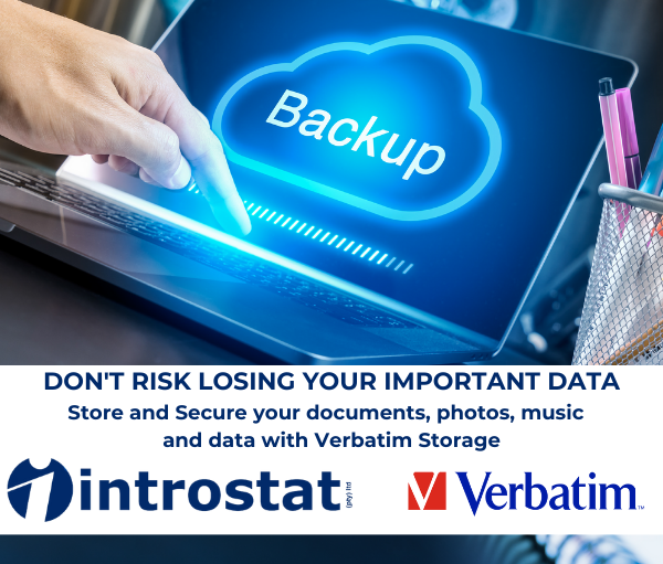 IntrostatSA's tweet image. Store and Secure your valuable data with Verbatim storage.
Contact us today to order!
#Externalbackup #Memorystick #HardDrive