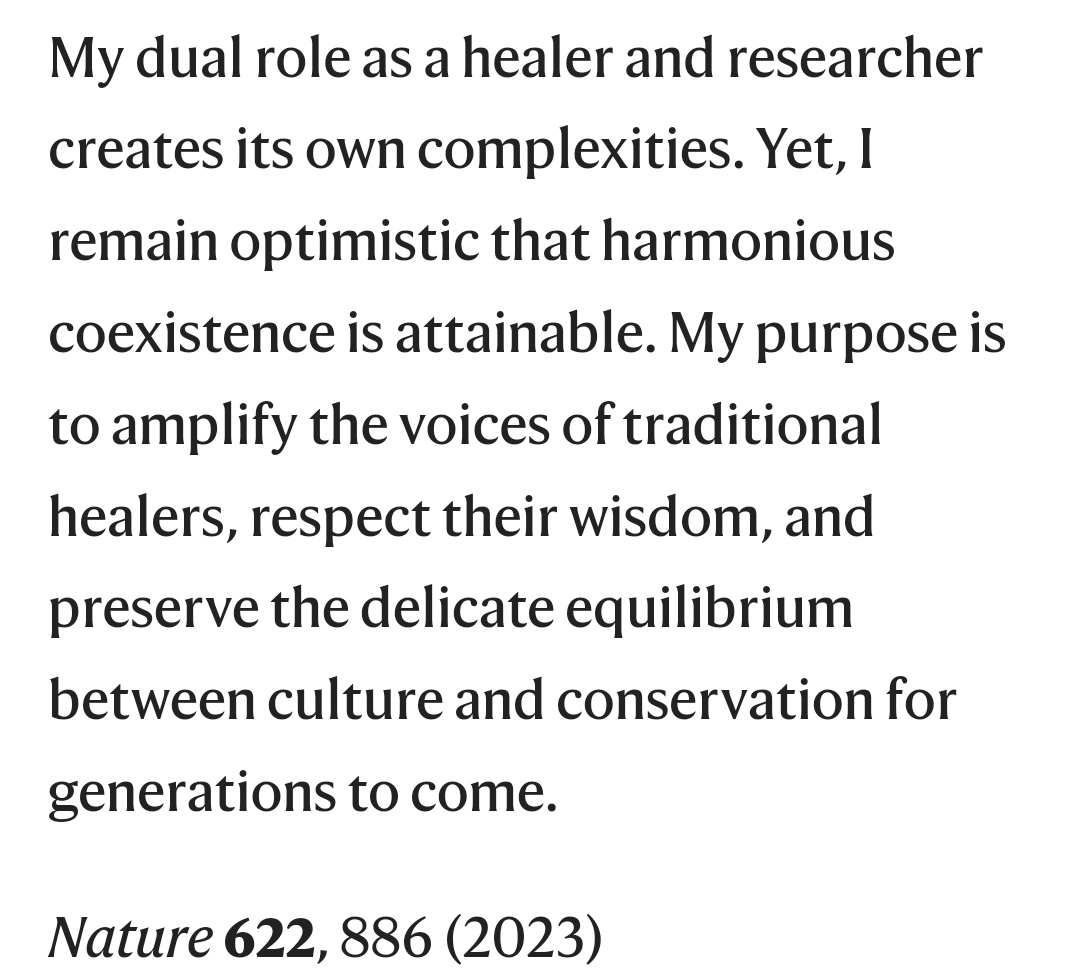 I feel honoured to not only be recognized through the immense groundwork that I do but to also cement my place in the esteemed academic space. The work that I do was featured by <a href="/Nature/">nature</a> journal. #WomenInSTEM 
Please follow this link for the full article:

nature.com/articles/d4158…