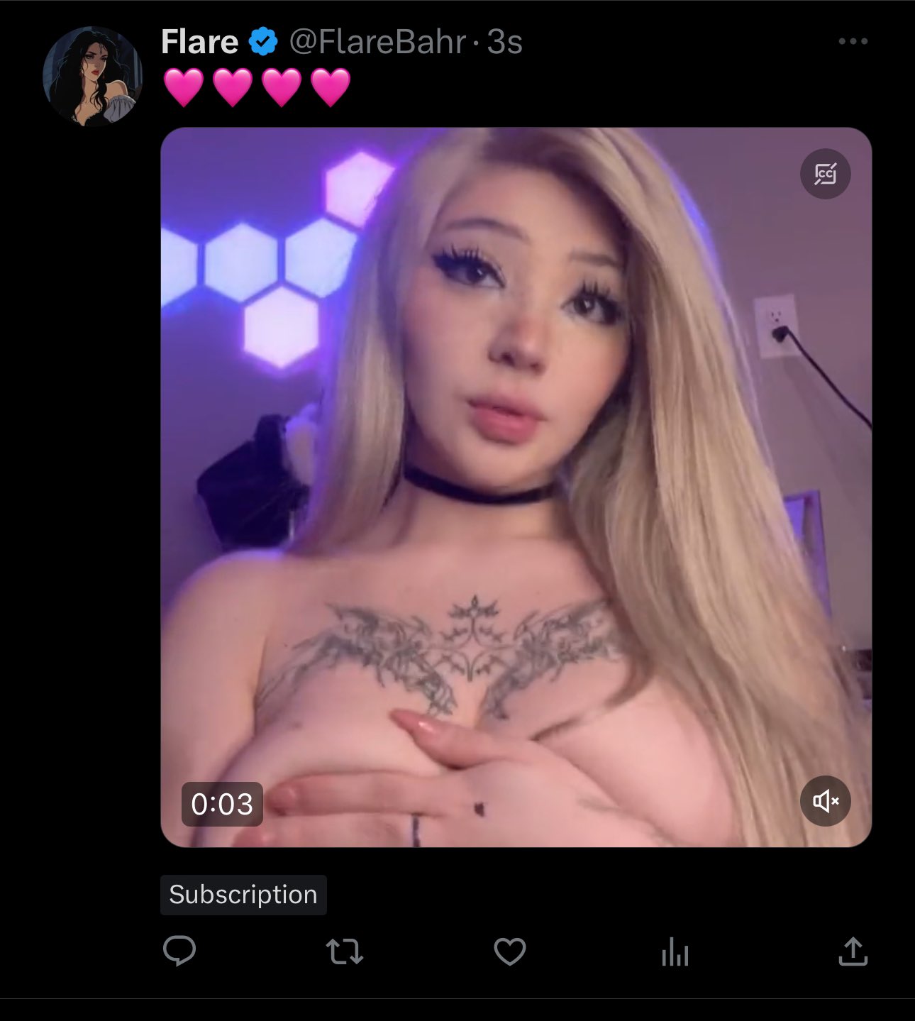 Flare on X: Subs are here 🚶‍♀️ t.coiKrQZFo71j  X