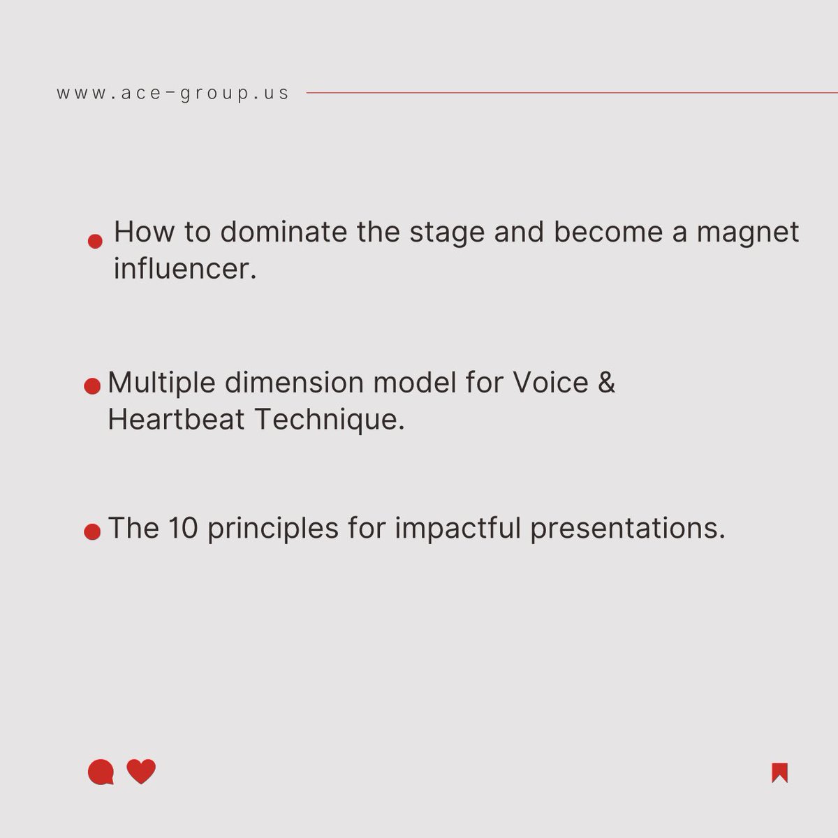 acegroup_us's tweet photo. Even if you've battled stage fright or struggled with nerves in the past, our techniques are designed to empower you. We'll help you channel that energy into a powerful, commanding presence that captivates any audience!

 #consulting #softskillstraining #publicspeaking https://t.co/7dkuDx5xHU