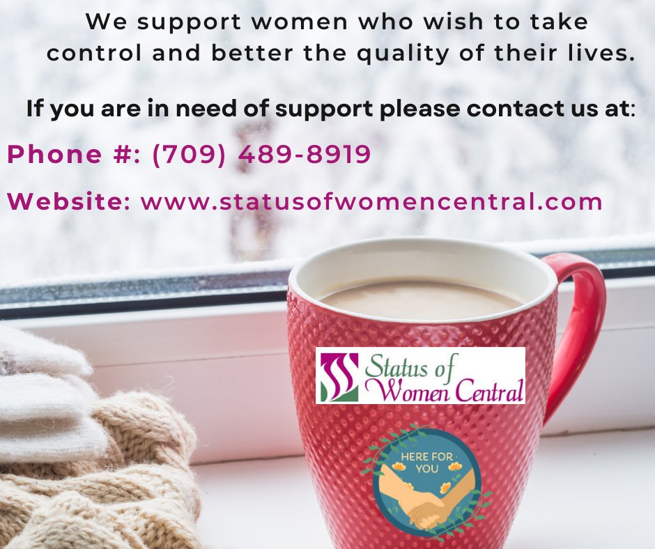 Status of Women Central NL (@womenscentregfw) on Twitter photo 