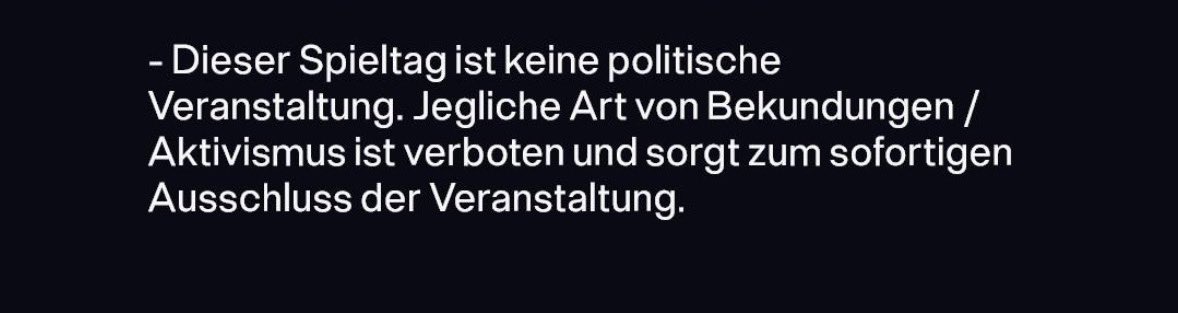 Peter Boehmer (@peteboeh) on Twitter photo einfach nur noch bitter und peinlich <a href="/hamburgtowers/">Veolia Towers Hamburg</a>
Es gibt keinen unpolitischen Sport! einfach nur noch bitter und peinlich <a href="/hamburgtowers/">Veolia Towers Hamburg</a>
Es gibt keinen unpolitischen Sport!
