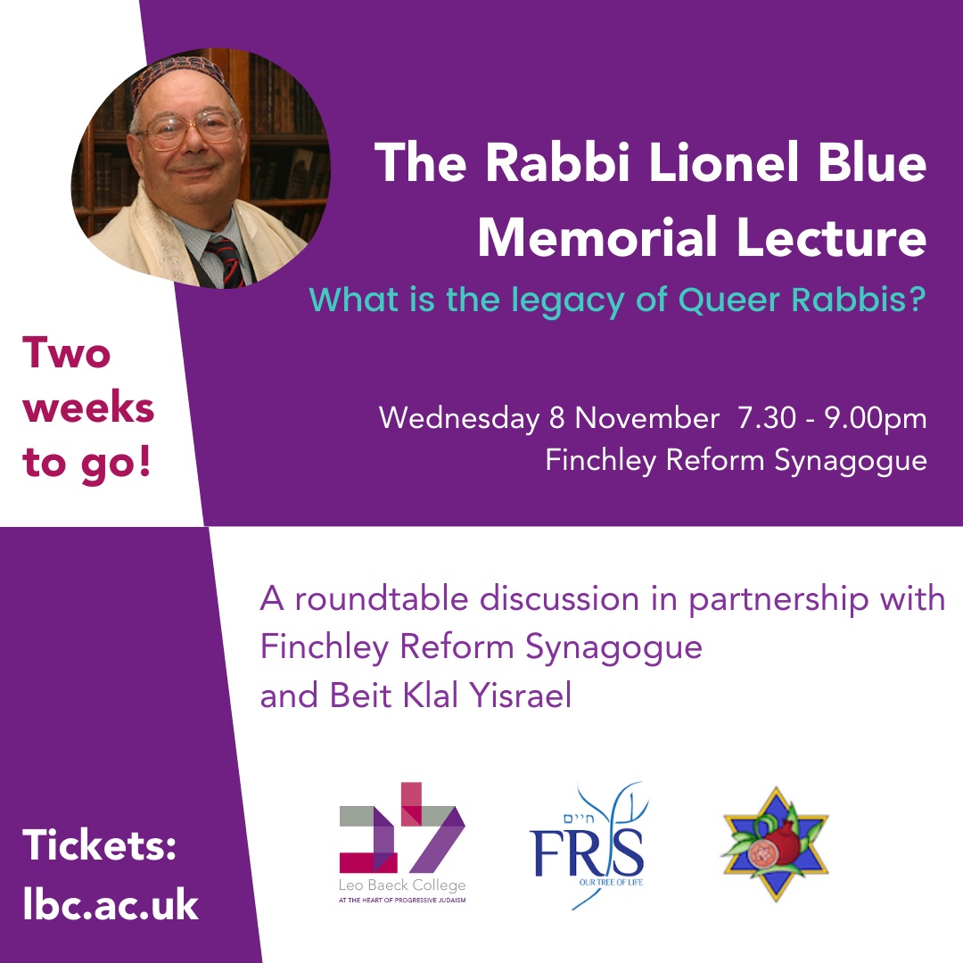 LeoBaeckCollege's tweet photo. There's just over 2 weeks to go until this fantastic event with @FinchleyReform and @BKYSynagogue. We've got a great panel of speakers lined up for you! 

Registration is essential - https://t.co/7dwxp6KEh5
Online tickets also available. https://t.co/3aDYyyfIyQ