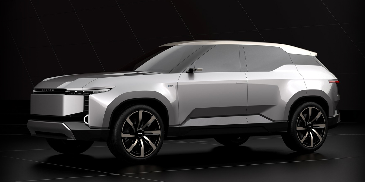 bridleleasing's tweet photo. #Toyota is set to give its famous Land Cruiser model a significant electric transformation. ⚡

The Land Cruiser Se concept is a seven-seat SUV with a claimed 621-mile range. 🔋

Read more here > https://t.co/26WnWmBPri

#EV #Cars https://t.co/xbo15hK5AP