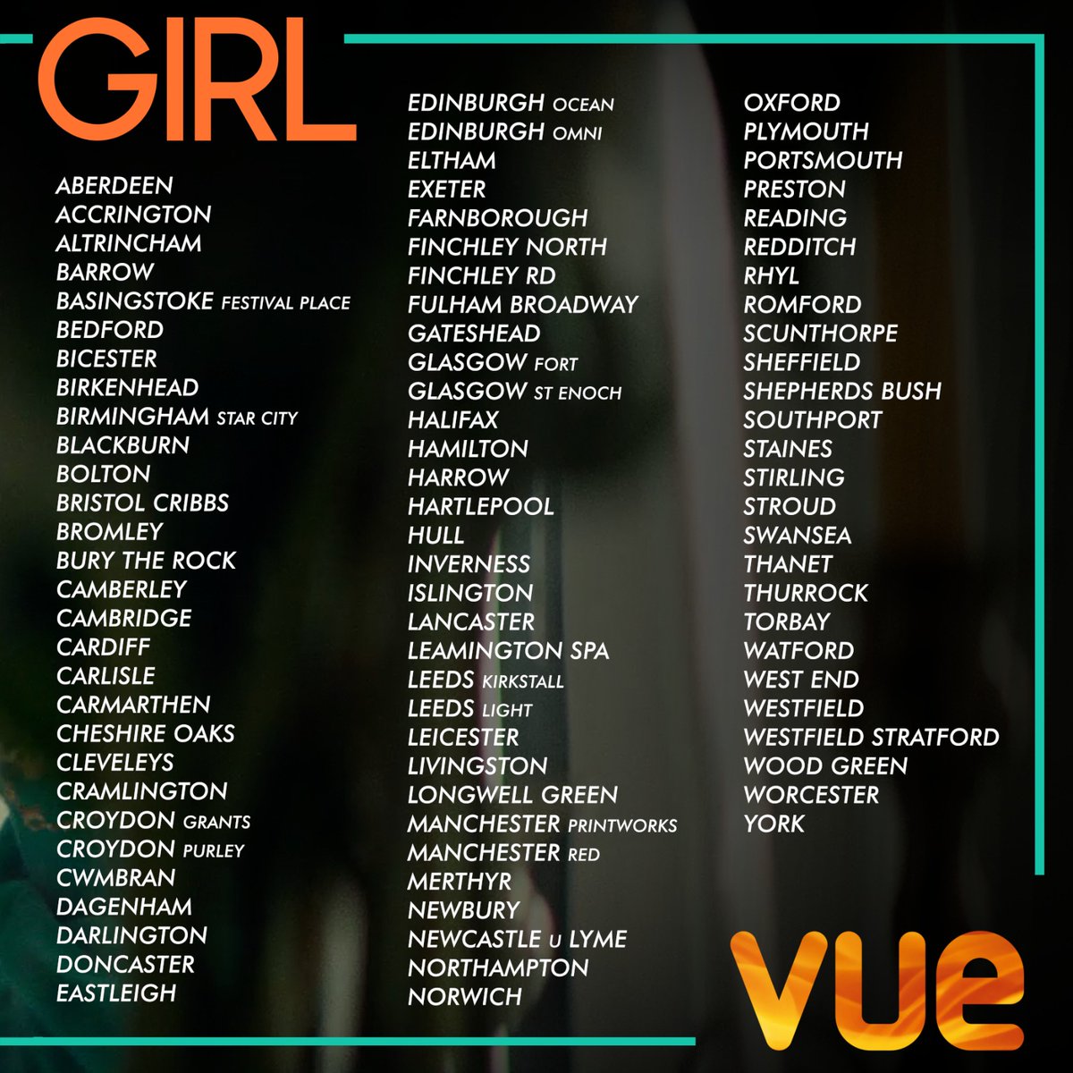 Catch the @BIFA_film longlisted breakthrough performance of Le'Shantey Bonsu in GIRL, tomorrow night @vuecinemas across the UK, part of @BFI Presents in partnership with @TNBFC. @BBCFilm @screenscots @DannySapani @barry_crerar @BritBlacklist #staroftomorrow #blackstar