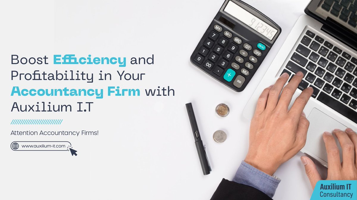 Attention accountancy firms! We understand the unique IT requirements of the industry. Our IT solutions can accelerate your growth and optimise your technology stack. 
Contact us to boost your efficiency and profitability.

buff.ly/3Kc1gwW
#Accounting #ITConsultancy