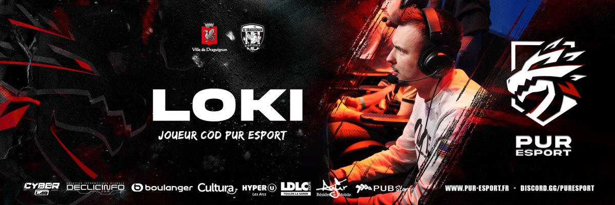 Bienvenue à @LOKI7_ qui rejoins la team #COD ! 
🔥🔥

#puresport_ #CallofDuty