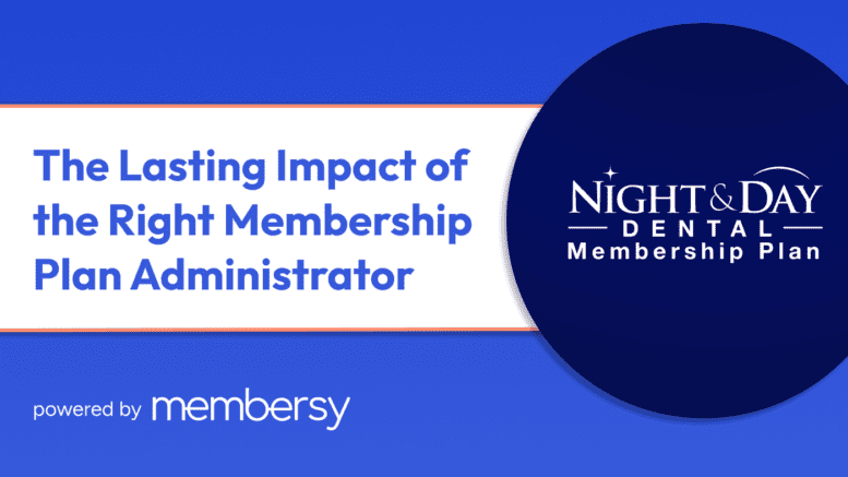 Night and Day Dental, a ten-location #dental group, suffered from the common problems of in-house #membership plan administration. The group found a solution which led to a 20% increase in treatment case #acceptance rates. Learn how: bit.ly/3rTX4w4

#dso @membersy