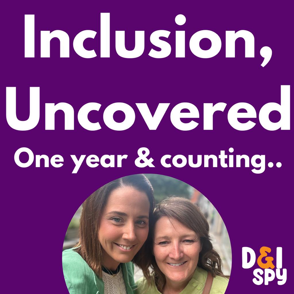 Cheers to one year of incredible guests, top tips, inclusive actions, and inclusion uncovered. Thanks to everyone who listens, subscribes and shares the D&amp;I Spy podcast. #PodcastAndChill #podcast  #DEI #Diversity #InclusionMatters