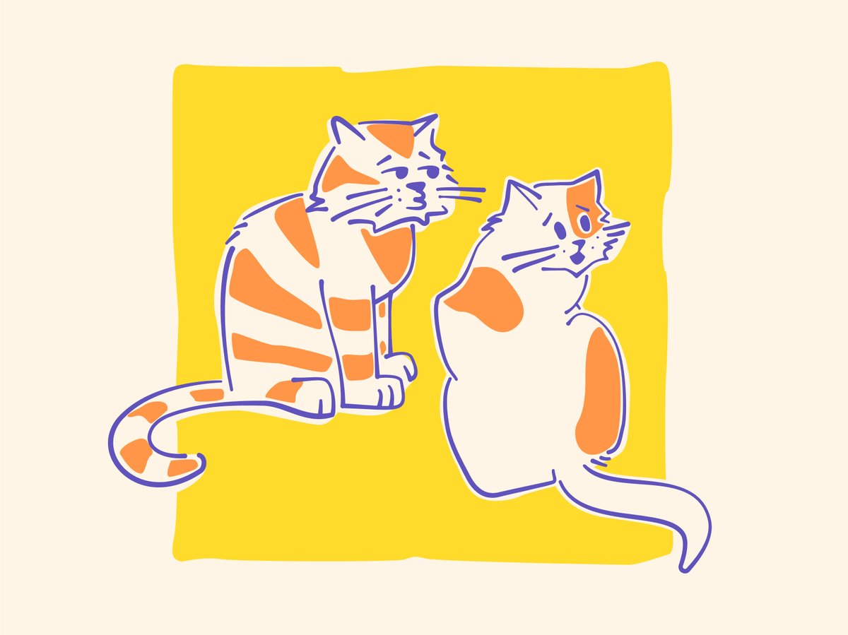 LAFS_design's tweet photo. Cats are going digital

#cat
#cats
#sketchart 
#sketch
#sketching 
#digitalillustration 
#art
#illustration https://t.co/tjr5L76ClY