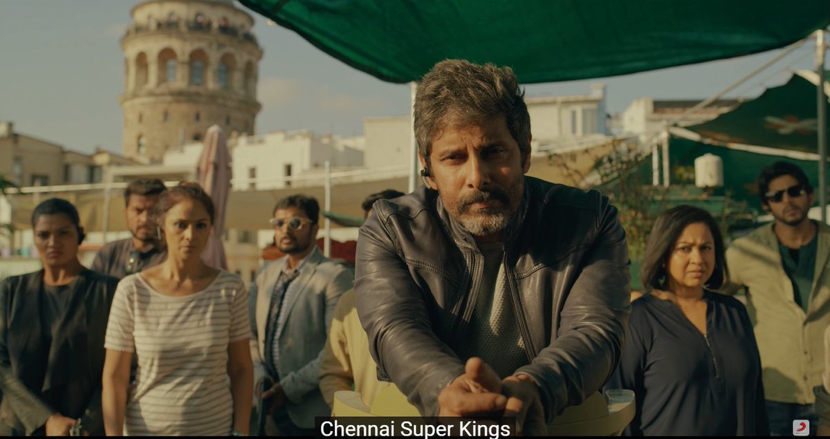 CSK Reference in #DhruvaNatchathiramTrailer 
Padam already hit🥳💛🔥🔥🔥@chiyaan @menongautham