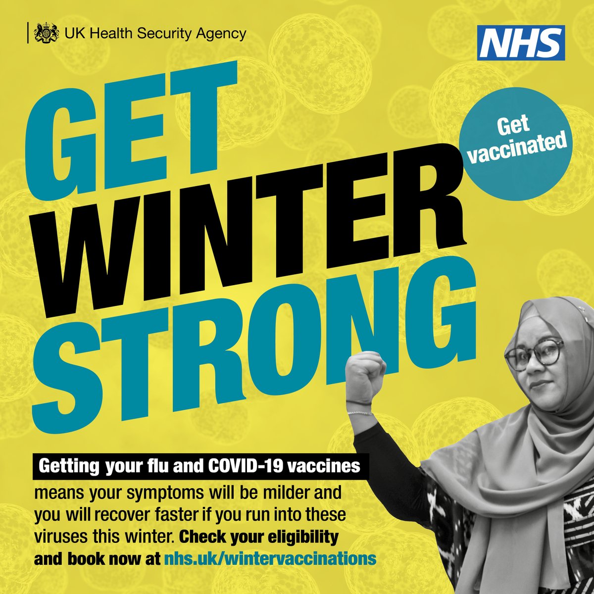 As we head into the colder months, remember that COVID-19 and flu can be especially dangerous for those at higher risk of severe illness. 🥶🤒

Find out if you're eligible and book your vaccination now. 📅
nhs.uk/wintervaccinat…
or via the NHS App