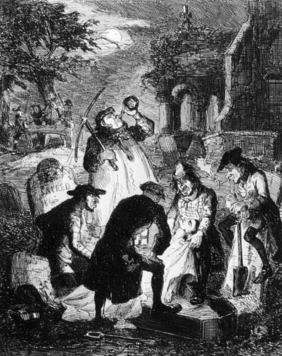Monthofthedead's tweet photo. 💀Day 22: Harvesting the Dead
The London Dead dragged from their sleep by bodysnatchers to feed an insatiable market for anatomical specimens in the 18th and early 19th C.
#londonmonthofthedead #monthofthedead #bodysnatching https://t.co/W8N9pWlLH8