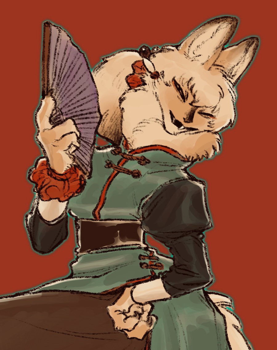 ドタイプすぎて全身の幻覚が見えました…………
FAです…………

すこ…………🦊🦊🦊 