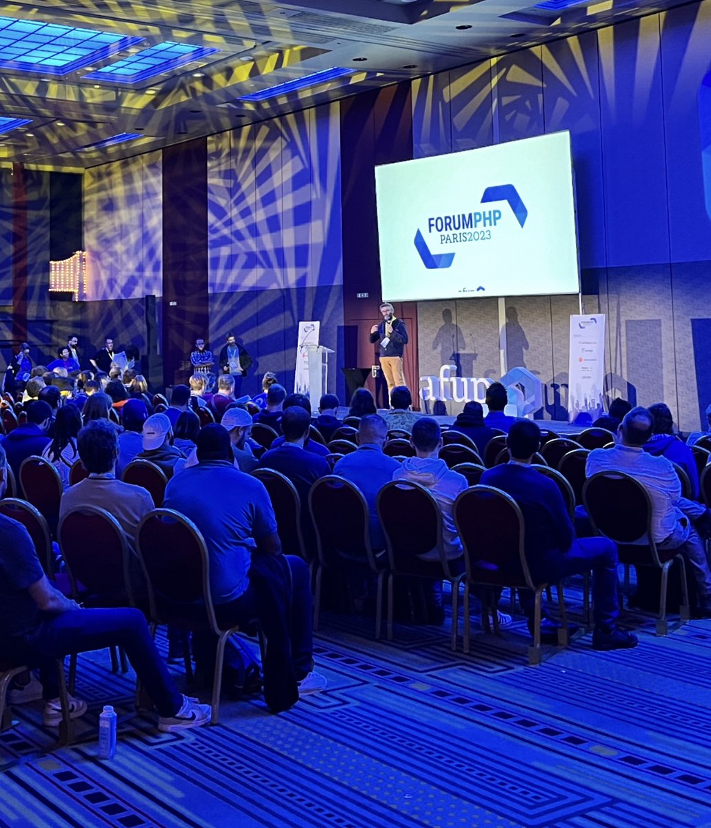 JoliCode's tweet image. (Re)découvrez notre analyse du #ForumPHP 2023 ! Que vous y étiez ou non, nous espérons que ces retours vous seront bénéfiques ! 😘
Plongez, apprenez et partagez 🖍️
jolicode.com/blog/nous-etio…
#forumphp2023 #php #veille #tech