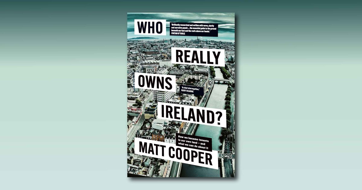 Shortlisted at the @AnPostIBAS for #Dubray Non-Fiction Book of The Year, here is a short piece by @cooper_m, he examines the key players behind the scenes of Irish property ownership. Extremely relevant. Tap the link below to read... blog.dubraybooks.ie/2023/09/19/who…