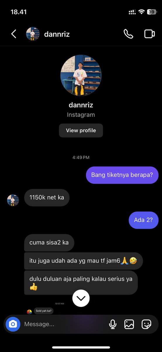 rakhadip's tweet photo. Danniel Rizaldi, penipu tiket coldplay. Nomernya 085280176340. Nomer shopeepay 0881010999298. Instagramnya @/dannriz.

#zonauang #penipu #peniputiketcoldplay #penipucoldplay #tiketcoldplay https://t.co/Q2iL8FVU5F