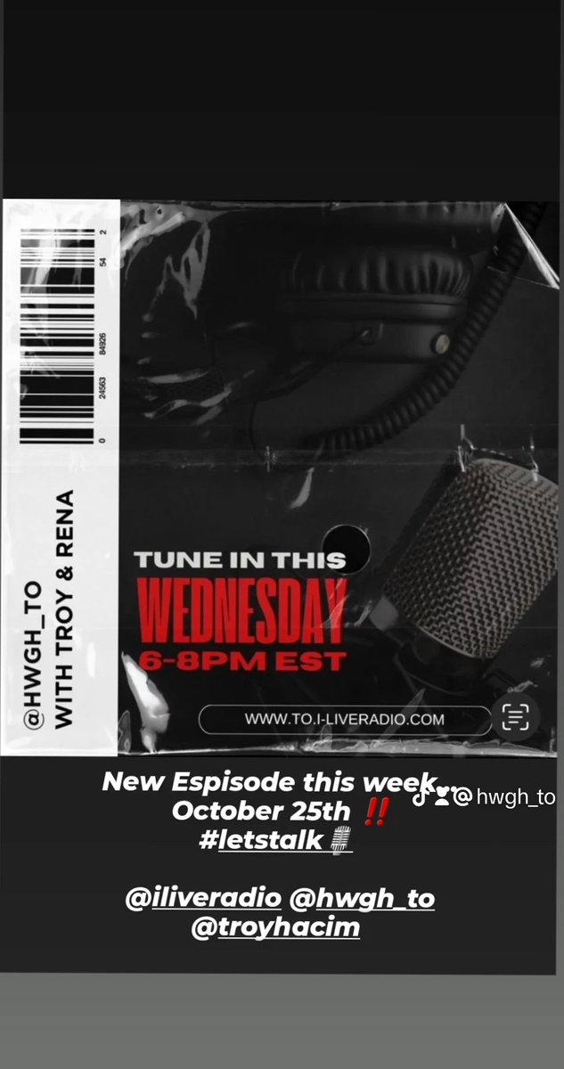 RenaOfficer's tweet photo. NEW EPISODE THIS WEEK‼️ OCT 25TH 6-8PM

Stay connected: howdwegethere23@gmail.com 

HWGH Episodes:
https://t.co/IH6waBRCVW…
 
 @hwgh_to @rereofficer @troyhacim 

#hwgh #toronto #iliveradio   #earcandy #podcastlife #music  #hotandheavy #quotesandlyrics #cutit #keepit #hattrick https://t.co/eIkFCeIZ5j