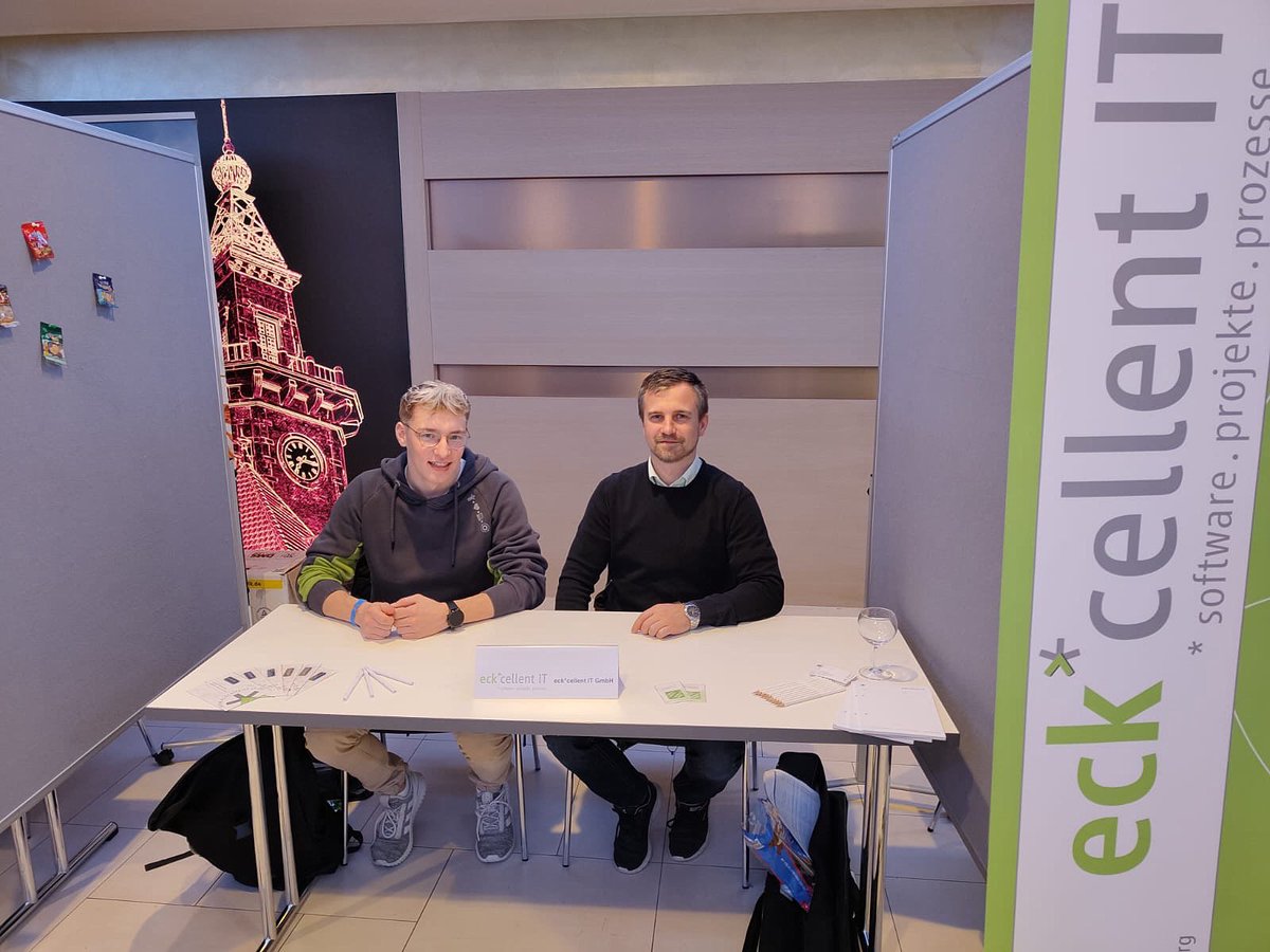 Heute sind wir auf der Suche nach einem MATCH! Im Dortmunder Kongresszentrum findet heute das IHK-Azubi-Speed-Dating statt. Bjarne und Bernhard sprechen mit den #Azubis von Morgen - und vielleicht auch mit dir, unserem eck*cellenten Azubi in #Dortmund für das Jahr 2024?