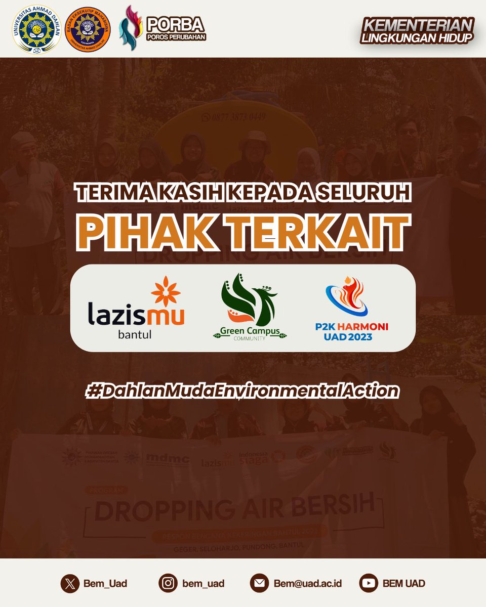 #PorosPerubahan #WeAreUad #BEMUAD