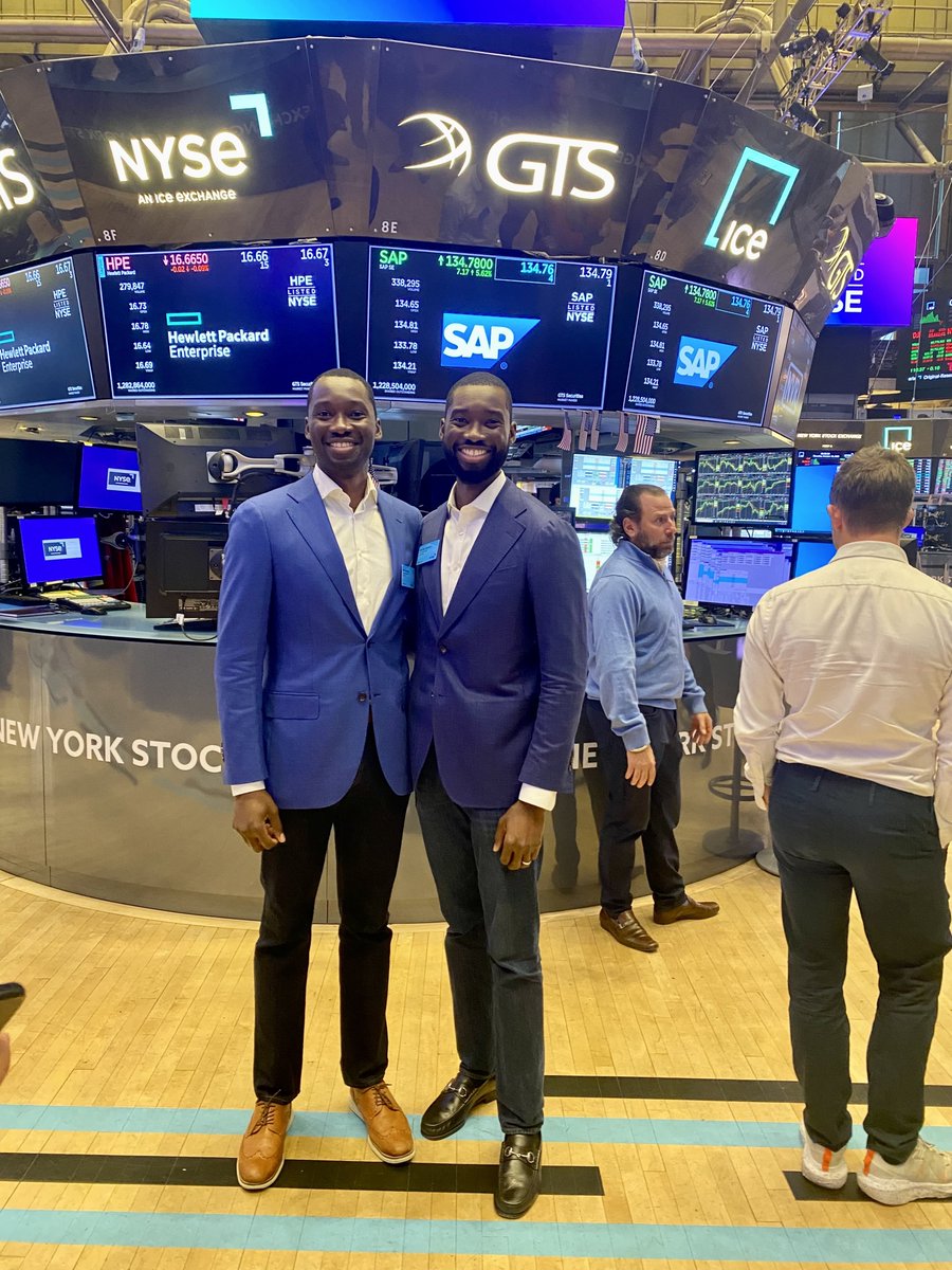 Rich_Moks's tweet photo. Thankful to the LORD God for His faithfulness and grace.

Thanks to the New York Stock Exchange (@NYSE) and @SAP for hosting @partsimony and the rest of the @SAP_iO cohort for the opening bell. Thanks to the entire @partsimony team, @SAP_iO team, all our customers, partners, and supporters for making this happen.

@partsimony's recent partnership with @SAP will enable teams to unlock the value of unique engineering context across their supply chains – helping teams save time, money, and a lot of frustrations.

Stay tuned for more exciting updates from @partsimony!

#Partsimony #AI #SAP #NYSE #Supplychain #Manufacturing #Engineering #OpeningBell