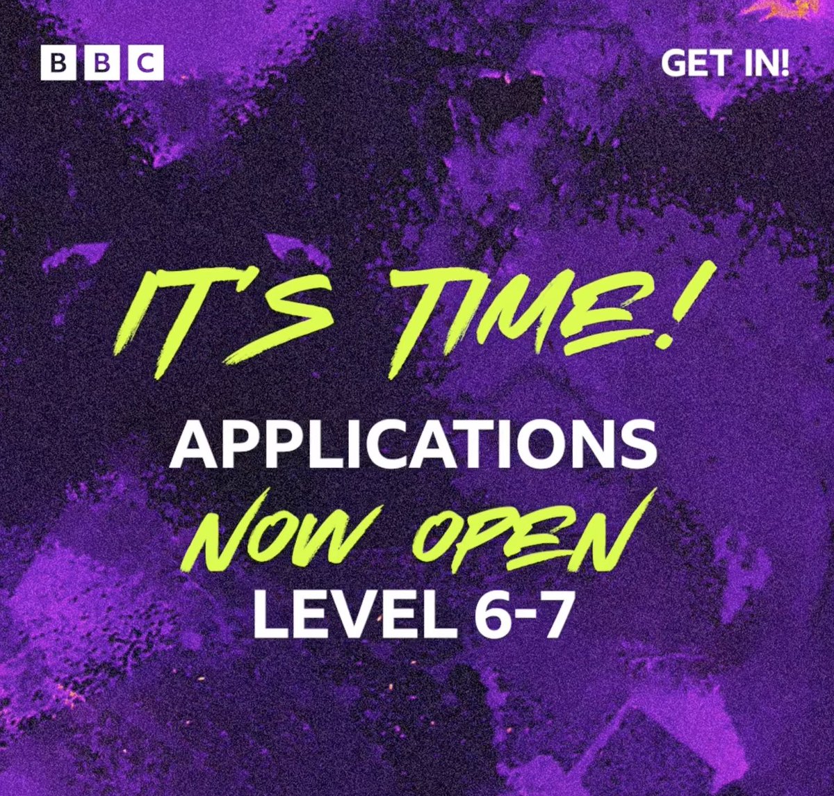 EXCITING NEWS! 😍🎉 If you're looking to begin your career in business, engineering, journalism, or a digital field, head to ww.bbc.co.uk/earlycareers for more details