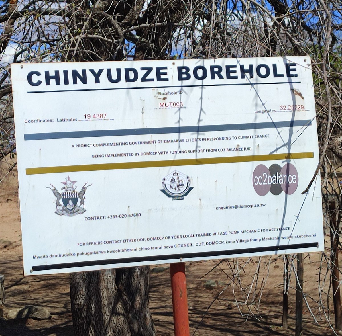 DOMCCP1's tweet photo. DOMCCP  through its partners has managed  to rehabilitated  106 Boreholes in Mutare &amp; 14 in Chipinge under the Zimbabwe  Safe Water Project ZSWP.  The initiative has so far impacted over 33 000 villagers who now have access  to clean water. https://t.co/fdnU3Ddbgt