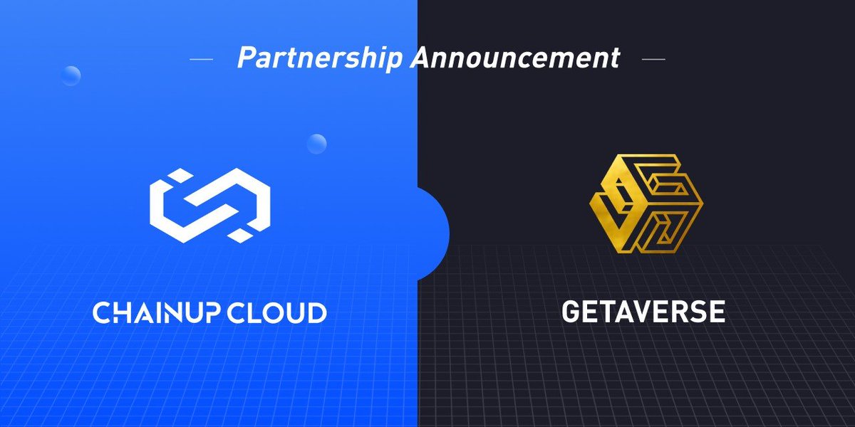 chainupcloud's tweet photo. 📢We are thrilled to announce our partnership with
@GetaverseGlobal
Getaverse:A Metaverse ecological service platform based on the Web3
#chainupcloud #staking #Partnership #Metaverse #Web3 #Getaverse https://t.co/BPBg2EAVC7