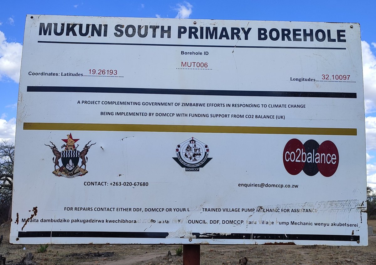 DOMCCP1's tweet photo. DOMCCP  through its partners has managed  to rehabilitated  106 Boreholes in Mutare &amp; 14 in Chipinge under the Zimbabwe  Safe Water Project ZSWP.  The initiative has so far impacted over 33 000 villagers who now have access  to clean water. https://t.co/fdnU3Ddbgt