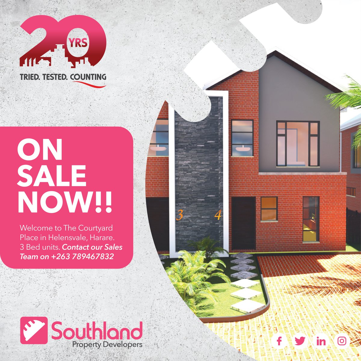 southland_reg's tweet photo. The Courtyard Place in Helensvale is on sale now. Looking for an uptown property to buy? Call our sales team on +263 789 467 832. #PropertyToBuy #PropertyForSale #SouthlandProperties https://t.co/r3eHSZDC0a
