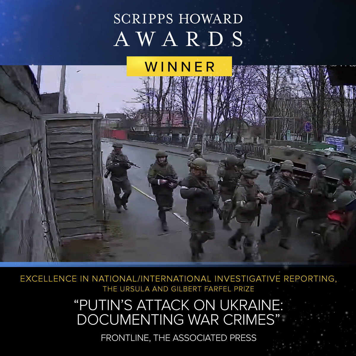 Big congratulations all around! Such an honor to work with you all @frontlinepbs @RNIXON @JeannieOhm @tmjennings Annie Wong @raneyaronson Andrew Metz