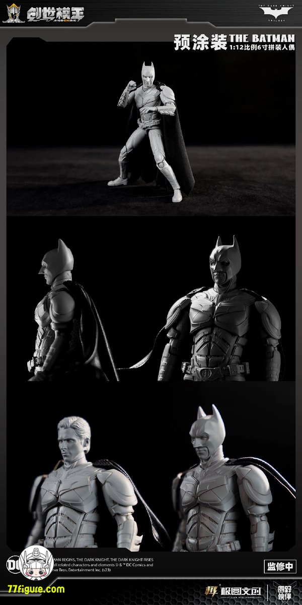 77figure's tweet image. [先行販売] 創世模王 Modoking 1/12 バットマン: ダークナイト バットスーツ プラモデル 豪華版
素材：ABS、PVC、布
スケール：1/12
全額：7200円（税込み）
--------
👇詳細・アップデートのリンク👇
77figure.com/products/modok…

#創世模王 #Modoking #バットマン #ダークナイトバットマン #DC漫画