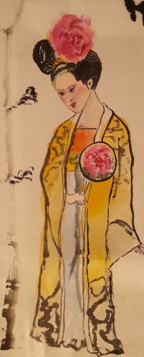 D75132283's tweet photo. Some of my Chinese brushwork practice. Self taught. #watercolor #watercolourpainting #art #fruits #flowers #figurative #CatsOfTwitter #wildlife #bekin https://t.co/Iq5yZ8el9r