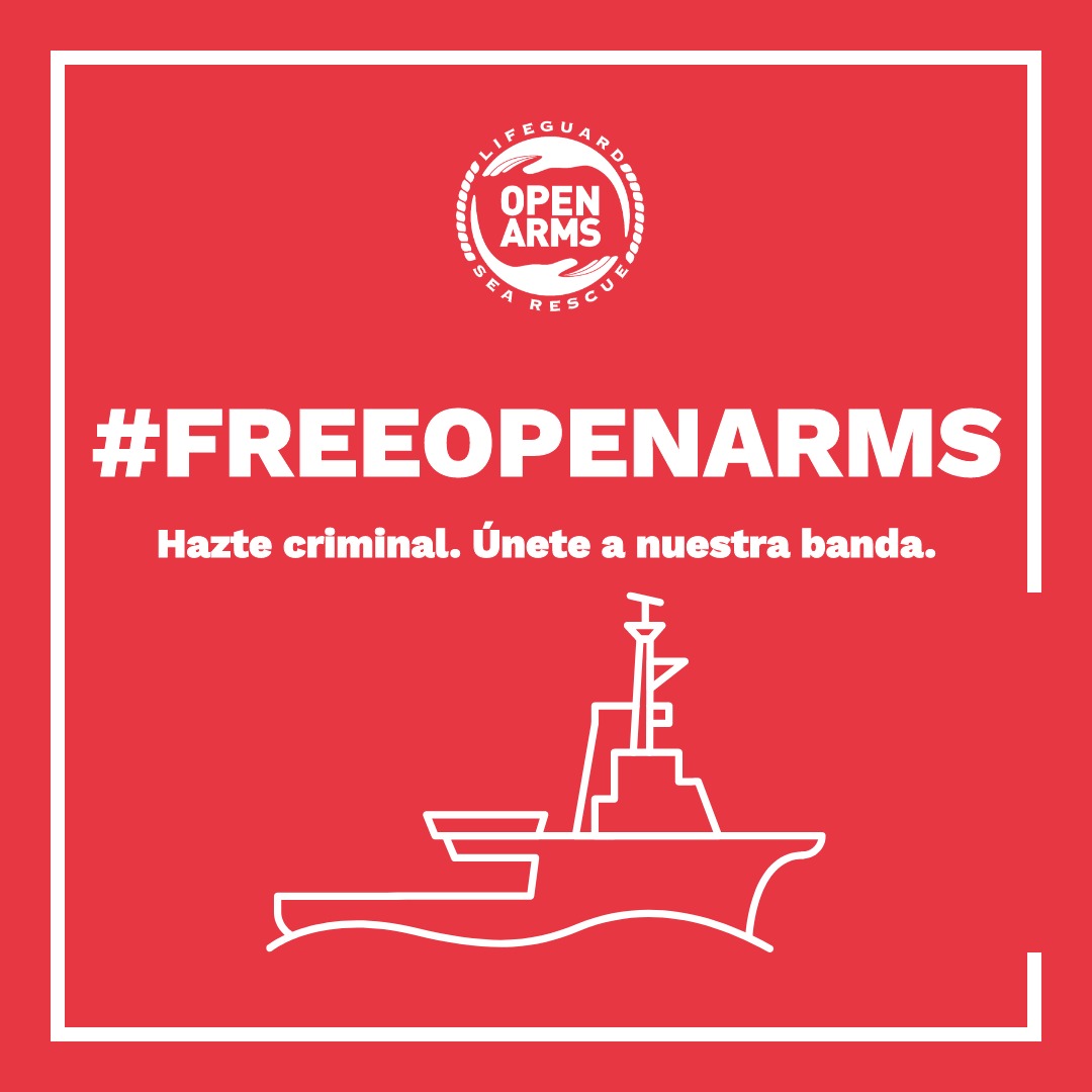 The #OpenArms is still blocked in the port of #Carrara since 5 October. The Italian government has blocked again our tugboat and fined us for saving the lives of 176 people, more than half of them children and adolescents, on our last mission.

And every day that a humanitarian