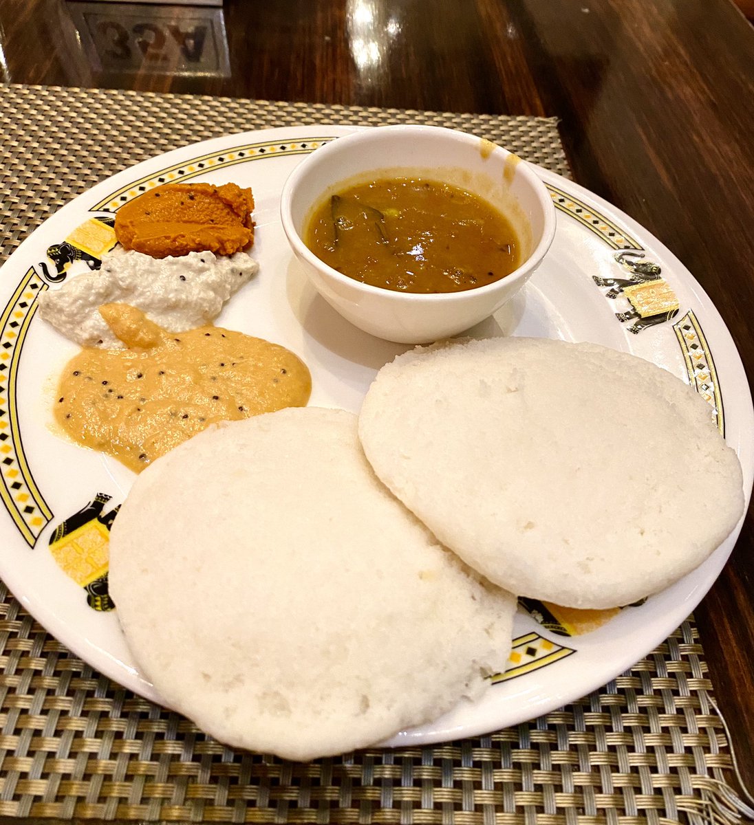 Can’t say this about Pakistan’s performance in Chennai but this Idly in the breakfast played really well 👌