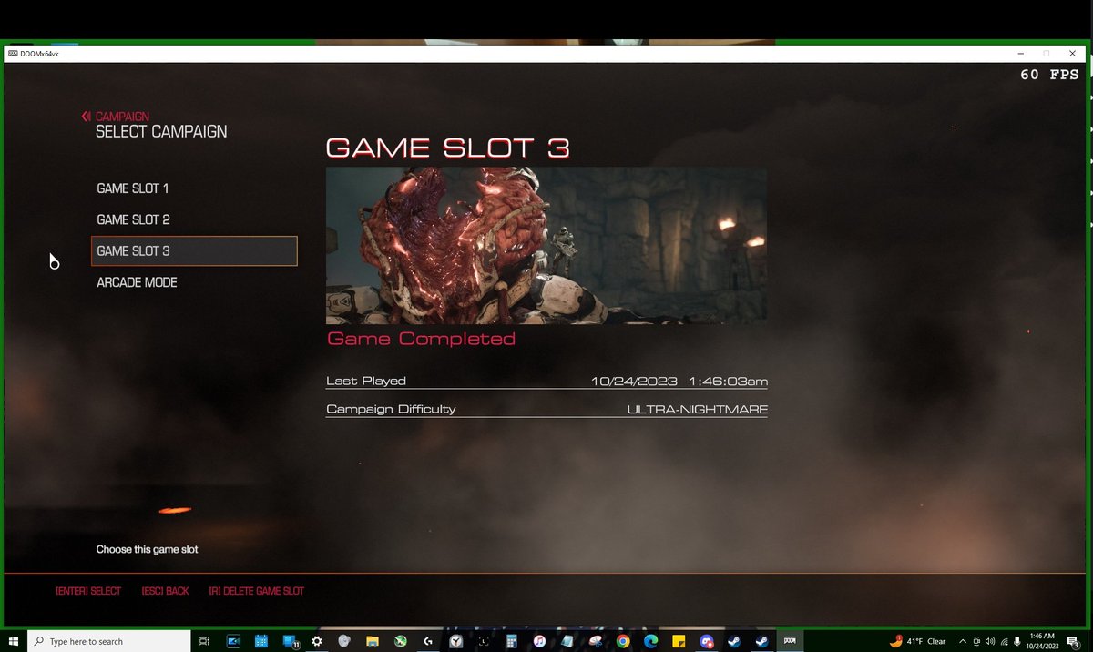 Pym012247's tweet photo. @bethesda Wooooooo! I did it! My heart was pumping so fast at the end. DOOM Eternal is next! #RipandTear https://t.co/O6g8GYqe9Q