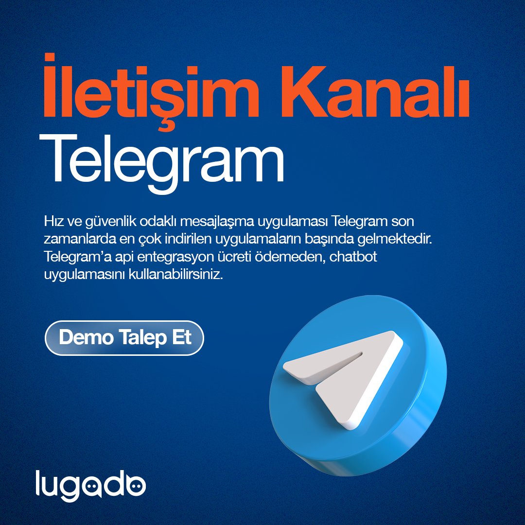 🤖Çoklu dil desteği ve kendi botunuzu tasarlama imkanları ile popüler iletişim kanallarında ister seçtiğiniz tek bir kanalda, isterseniz de birden fazla kanalda botunuzu tasarlayabilirsiniz.🔐

Detaylı bilgi için: lnkd.in/denFYg-H

#Lugado #Chatbot #Kesintisizİletişim