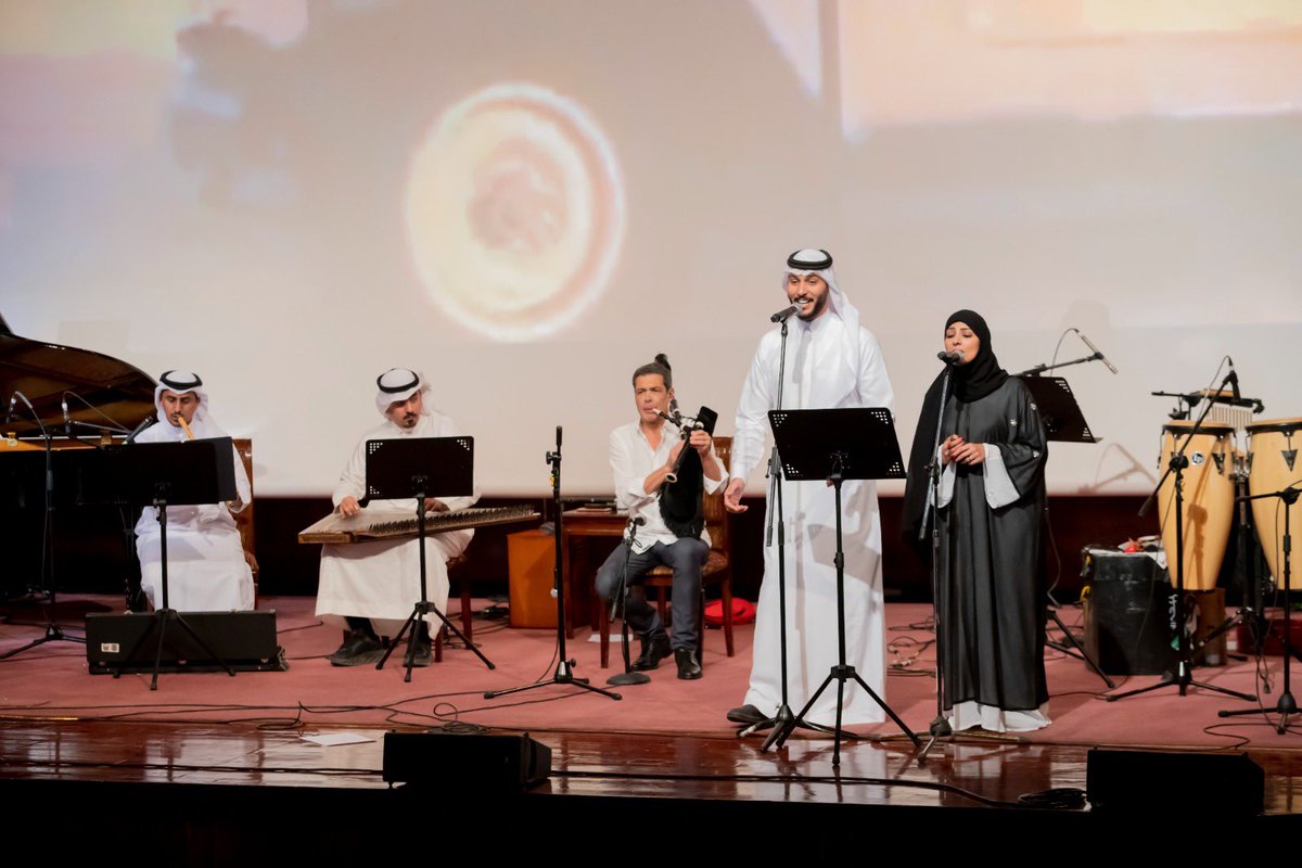 SPAINinKSA's tweet photo. 🎶✨ What a magical night in Riyadh! The first-ever Saudi Spanish joint concert brought together incredible talents like Hevia, Saudi orchestra musicians, and Anabel Veloso. A harmonious blend of cultures, showcasing the power of music to unite hearts and minds. https://t.co/ZtzMBvScHk