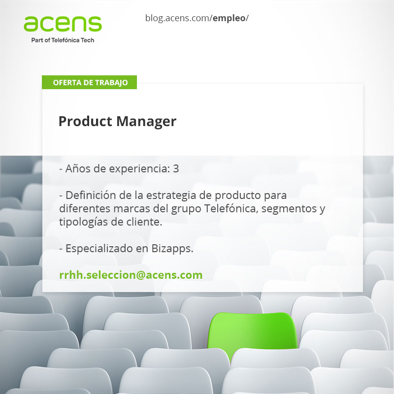 acens busca Product Manager
bit.ly/3FuyCo1
#Empleo #Trabajo #Trabajar #acenslife #acens <a href="/TelefonicaTech/">Telefónica Tech</a>