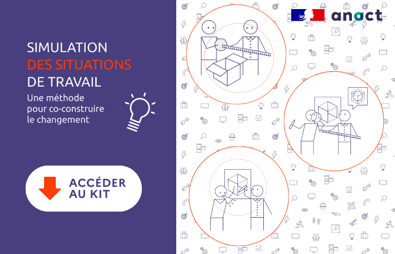 {#kit} 🛠️ Pour accompagner les projets de #transformation, qui ne sont jamais neutres dans une #entreprise, la méthode de #simulation du travail permet de construire le changement de façon plus collective avec un impact réel en faveur de la #QVCT.
↗️ miniurl.be/r-4vzk