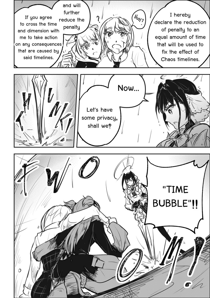 Lavendulan's tweet photo. [Fan manga] Black Amelia: Timeline Annihilator PART II - FINAL CHAPTER (Pages 38-39)
(Read right to left)

#BlackAmelia #HololiveEN #holoMyth #AlterAme #hololiveALT #holoENlore #EvilAme #manga #ameliart #kronillust #Gawrt #artsofashes #絵ニックス #Inart #callillust https://t.co/UjhP9yS7KZ