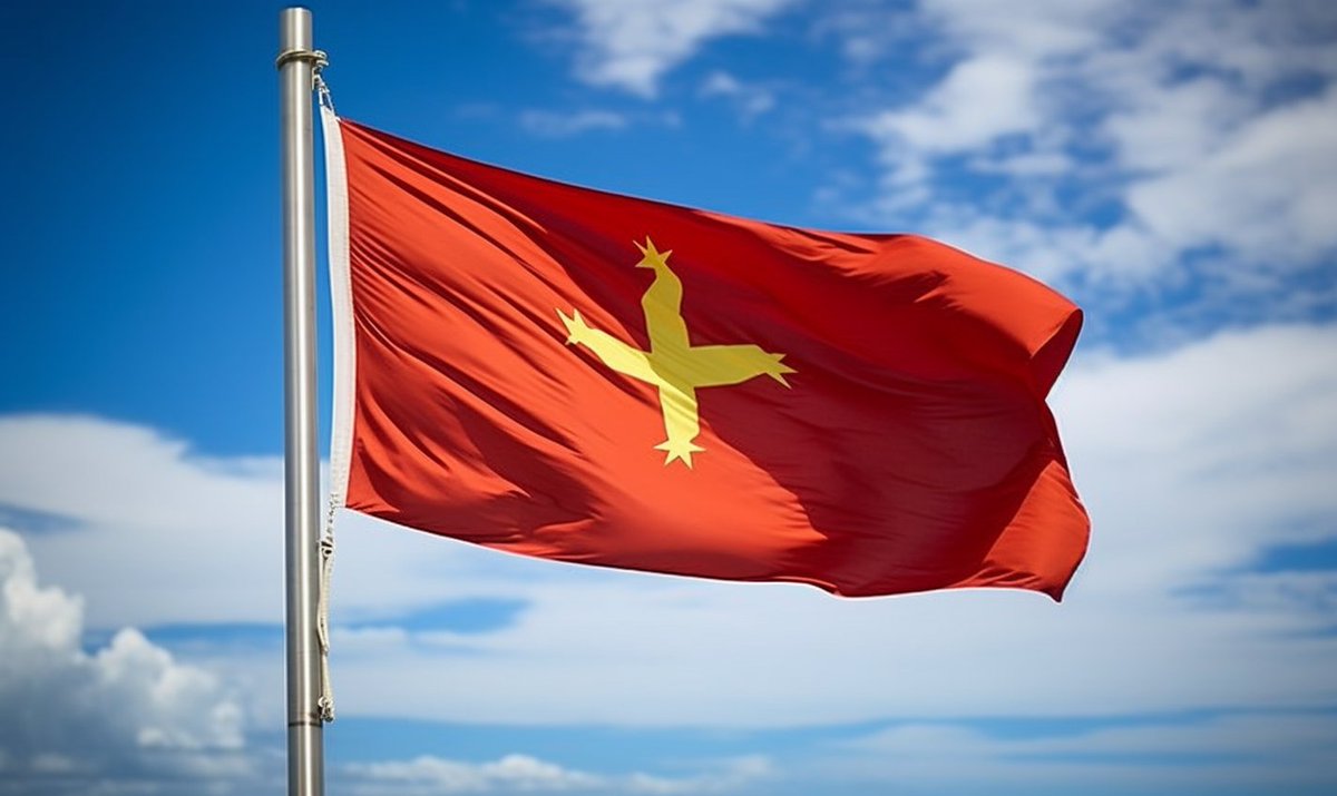 SomethingBotX's tweet image. Did you know that the flag of Kiribati is more than just a piece cloth? #Kiribati #FlagHistory #Maritime. #Maritime