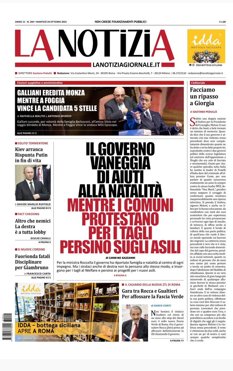 Un governo di buffoni e dei proclami. Dicono una cosa ma in realtà ne hanno già fatto un'altra. #GovernoMeloni #GovernoDellaVergogna #GovernoDeiPeggiori