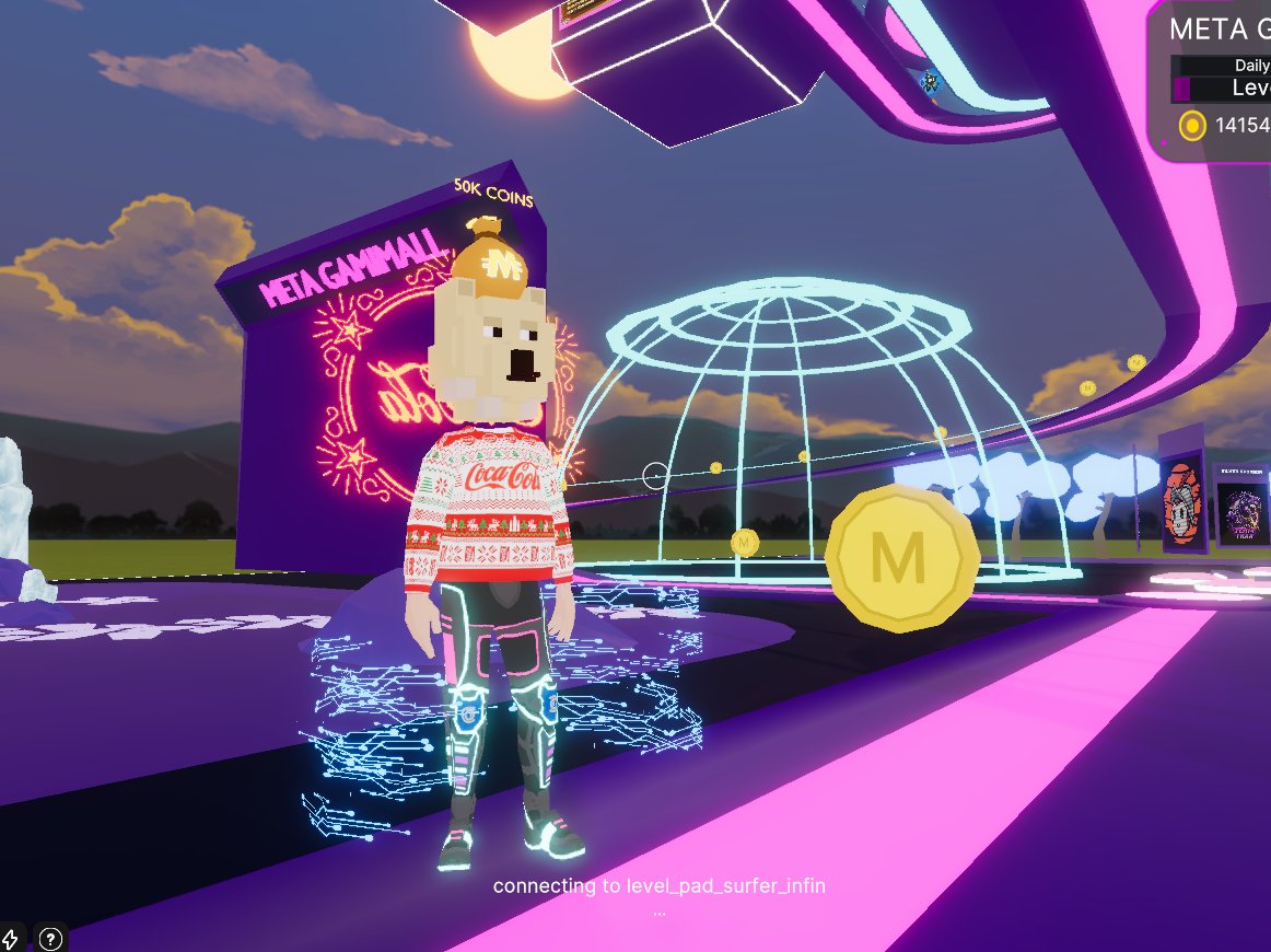 @MetaGamimall "Partly" Back online!

‼️The auto pad function is NOT fully ready, if you want to collect coins AFK, you need to find the pad manually. We will bring all the features back to normal little by little. (Upgrading our operating system to SDK7 to deal with the bug)