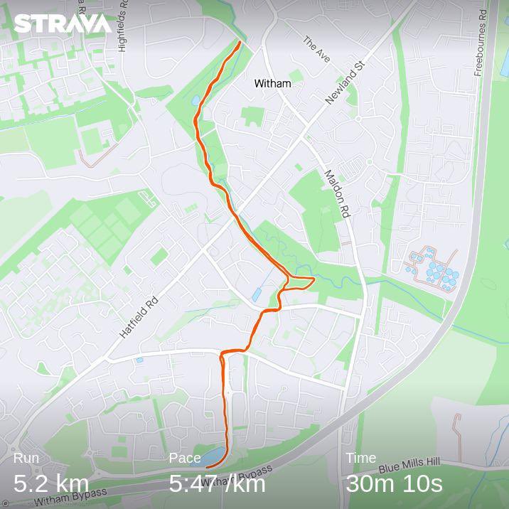 Day 24 ✅💙 Beautiful out there today 🤥 ⁦ @SUFCRootsHall⁩ ⁦@prostateunited⁩ Check out my run on Strava. strava.app.link/2MAS1i4u9Db