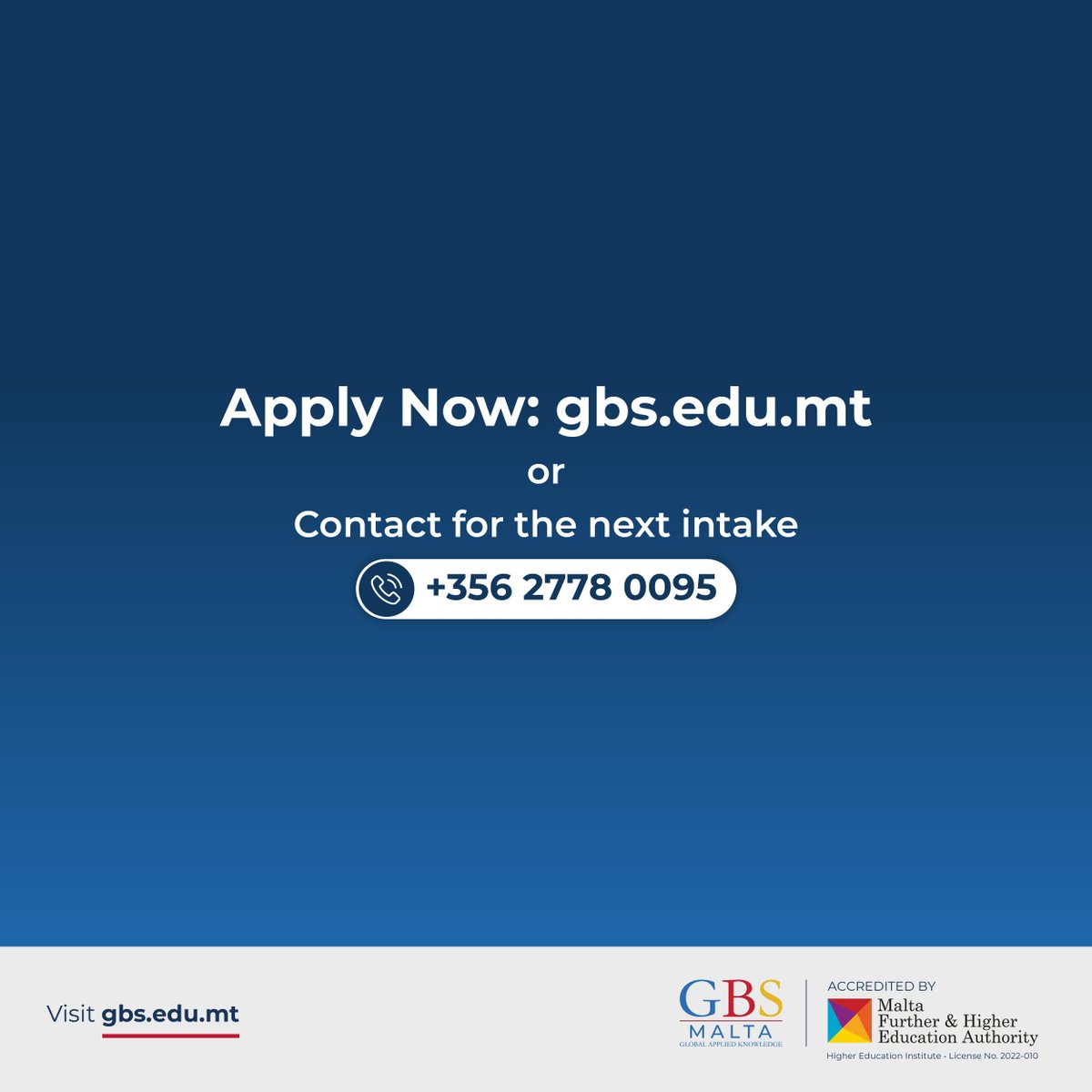GbsMalta's tweet image. Explore the path to your dream career with GBS Malta&apos;s specialised MBA programmes!
At GBS Malta, we&apos;re here to help you reach your career goals.

Take the first step and apply now to explore exciting opportunities: brnw.ch/21wDNwy

#GBSMalta #MBAProgrammes