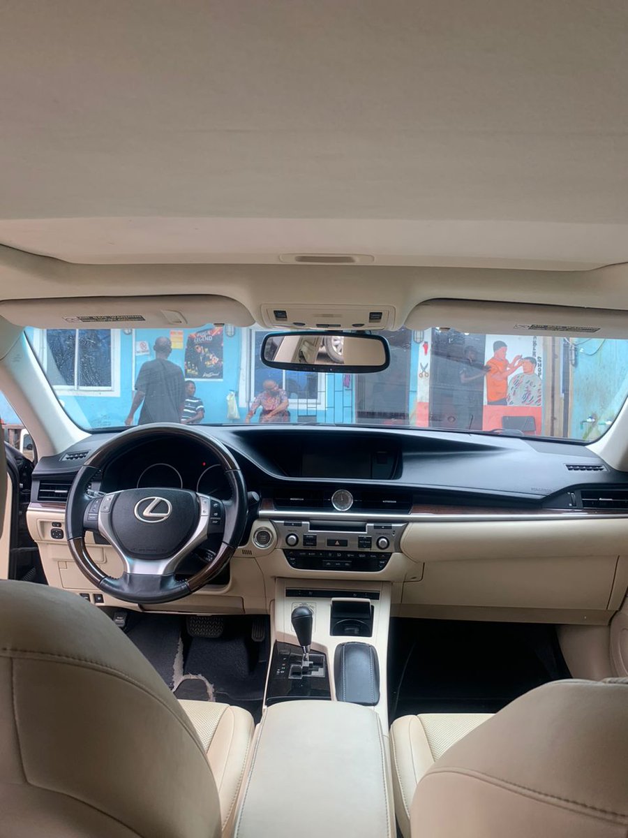 Magnificentmoto's tweet photo. LEXUS ES350 
YEAR: 2014
REGISTERED
PRICE: 11.950M
KINDLY RT
#Nigerian #Lagos #Abuja #AbujaTwitterCommunity #Asaba #Edo #SupremeCourt #Inec #HallelujahChallenge #Atiku #Yourdm https://t.co/1vGjnWJvXO